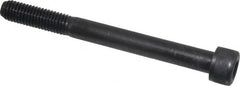 Value Collection - M10x1.50 Metric Coarse Hex Socket Drive, Socket Cap Screw - Grade 12.9 Alloy Steel, Black Oxide Finish, Partially Threaded, 100mm Length Under Head - Benchmark Tooling