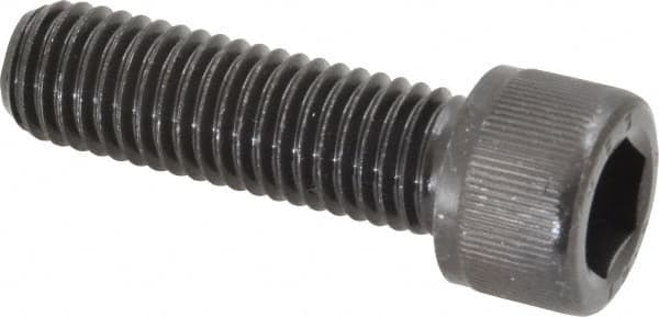 Value Collection - M12x1.75 Metric Coarse Hex Socket Drive, Socket Cap Screw - Grade 12.9 Alloy Steel, Black Oxide Finish, Fully Threaded, 40mm Length Under Head - Benchmark Tooling