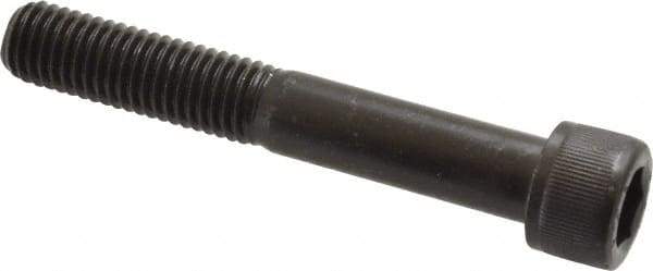 Value Collection - M12x1.75 Metric Coarse Hex Socket Drive, Socket Cap Screw - Grade 12.9 Alloy Steel, Black Oxide Finish, Partially Threaded, 80mm Length Under Head - Benchmark Tooling