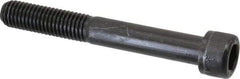 Value Collection - M12x1.75 Metric Coarse Hex Socket Drive, Socket Cap Screw - Grade 12.9 Alloy Steel, Black Oxide Finish, Partially Threaded, 90mm Length Under Head - Benchmark Tooling