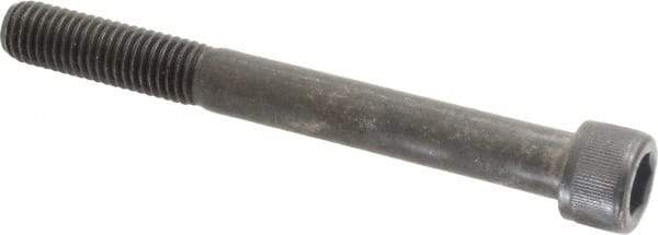 Value Collection - M12x1.75 Metric Coarse Hex Socket Drive, Socket Cap Screw - Grade 12.9 Alloy Steel, Black Oxide Finish, Partially Threaded, 110mm Length Under Head - Benchmark Tooling