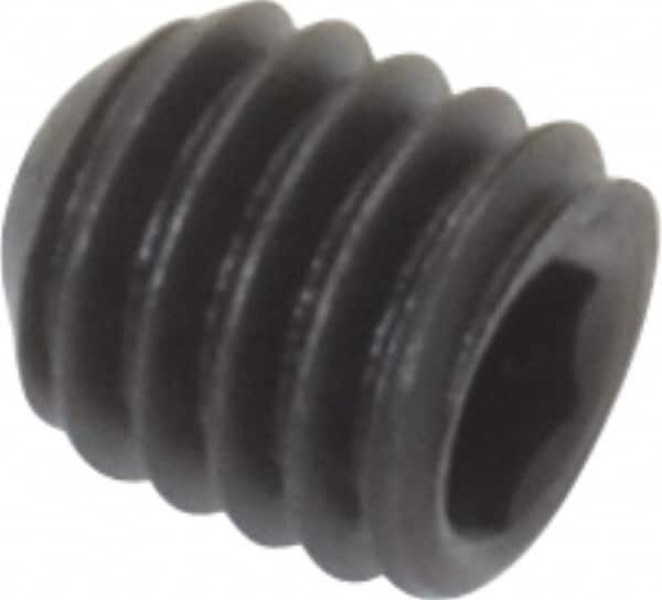 Value Collection - M3x0.50 Metric Coarse, 3mm OAL, Cup Point Set Screw - Grade 14.9 (45H) Alloy Steel, 1.5mm Key - Benchmark Tooling