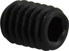 Value Collection - M3x0.50 Metric Coarse, 4mm OAL, Cup Point Set Screw - Grade 14.9 (45H) Alloy Steel, 1.5mm Key - Benchmark Tooling