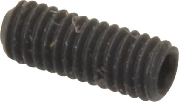 Value Collection - M3x0.50 Metric Coarse, 8mm OAL, Cup Point Set Screw - Grade 14.9 (45H) Alloy Steel, 1.5mm Key - Benchmark Tooling