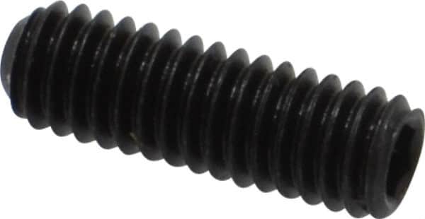 Value Collection - M4x0.70 Metric Coarse, 12mm OAL, Cup Point Set Screw - Grade 14.9 (45H) Alloy Steel, 2mm Key - Benchmark Tooling