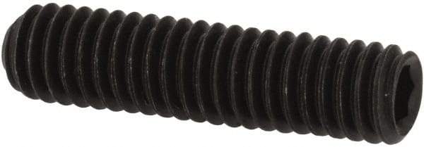 Value Collection - M4x0.70 Metric Coarse, 16mm OAL, Cup Point Set Screw - Grade 14.9 (45H) Alloy Steel, 2mm Key - Benchmark Tooling