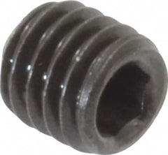 Value Collection - M5x0.80 Metric Coarse, 5mm OAL, Cup Point Set Screw - Grade 14.9 (45H) Alloy Steel, 2.5mm Key - Benchmark Tooling