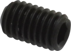 Value Collection - M5x0.80 Metric Coarse, 8mm OAL, Cup Point Set Screw - Grade 14.9 (45H) Alloy Steel, 2.5mm Key - Benchmark Tooling