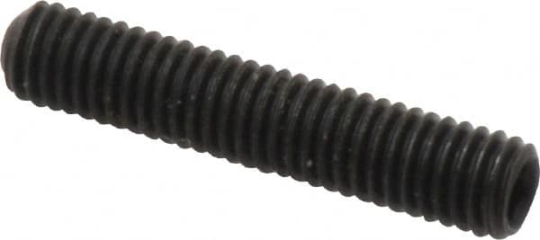 Value Collection - M5x0.80 Metric Coarse, 25mm OAL, Cup Point Set Screw - Grade 14.9 (45H) Alloy Steel, 2.5mm Key - Benchmark Tooling