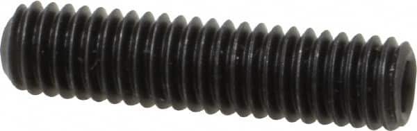 Value Collection - M6x1.00 Metric Coarse, 25mm OAL, Cup Point Set Screw - Grade 14.9 (45H) Alloy Steel, 3mm Key - Benchmark Tooling