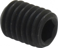 Value Collection - M8x1.25 Metric Coarse, 10mm OAL, Cup Point Set Screw - Grade 14.9 (45H) Alloy Steel, 4mm Key - Benchmark Tooling