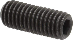 Value Collection - M8x1.25 Metric Coarse, 20mm OAL, Cup Point Set Screw - Grade 14.9 (45H) Alloy Steel, 4mm Key - Benchmark Tooling