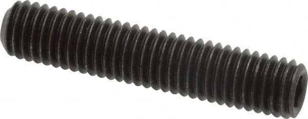 Value Collection - M8x1.25 Metric Coarse, 40mm OAL, Cup Point Set Screw - Grade 14.9 (45H) Alloy Steel, 4mm Key - Benchmark Tooling