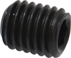 Value Collection - M10x1.50 Metric Coarse, 12mm OAL, Cup Point Set Screw - Grade 14.9 (45H) Alloy Steel, 5mm Key - Benchmark Tooling