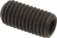 Value Collection - M10x1.50 Metric Coarse, 20mm OAL, Cup Point Set Screw - Grade 14.9 (45H) Alloy Steel, 5mm Key - Benchmark Tooling