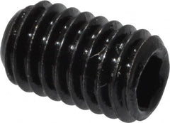 Value Collection - M3x0.50, 5mm OAL, Flat Point Set Screw - Grade 14.9 (45H) Alloy Steel, 1.5mm Key - Benchmark Tooling