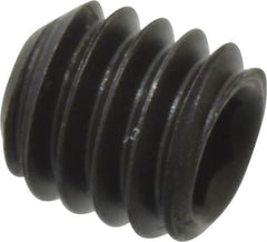 Value Collection - M4x0.70, 4mm OAL, Flat Point Set Screw - Grade 14.9 (45H) Alloy Steel, 2mm Key - Benchmark Tooling