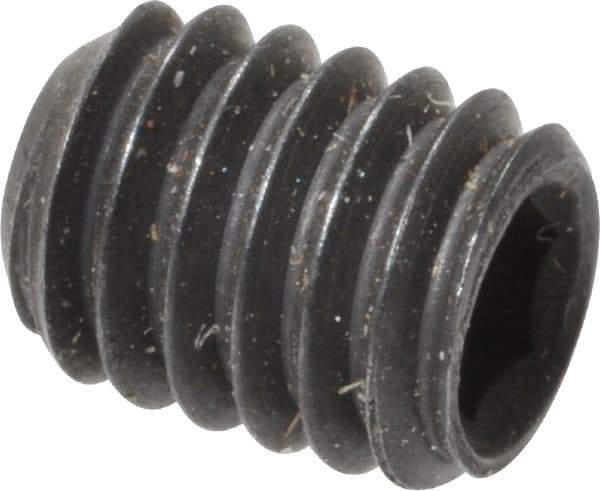 Value Collection - M4x0.70, 5mm OAL, Flat Point Set Screw - Grade 14.9 (45H) Alloy Steel, 2mm Key - Benchmark Tooling