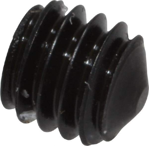 Value Collection - M4x0.70, 4mm OAL, Cone Point Set Screw - Grade 14.9 (45H) Alloy Steel, 2mm Key - Benchmark Tooling