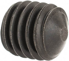 Value Collection - M8x1.25, 8mm OAL, Cone Point Set Screw - Grade 14.9 (45H) Alloy Steel, 4mm Key - Benchmark Tooling