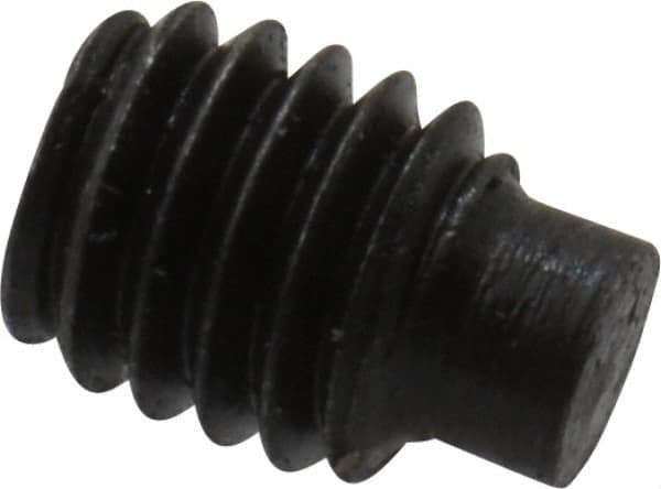 Value Collection - M3x0.50, 4mm OAL, Dog Point Set Screw - Grade 14.9 (45H) Alloy Steel, 1.5mm Key - Benchmark Tooling