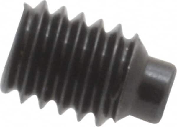 Value Collection - M4x0.70, 6mm OAL, Dog Point Set Screw - Grade 14.9 (45H) Alloy Steel, 2mm Key - Benchmark Tooling