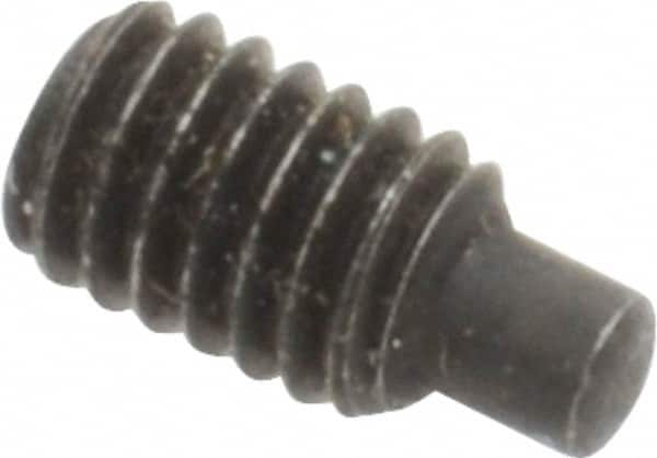 Value Collection - M4x0.70, 8mm OAL, Dog Point Set Screw - Grade 14.9 (45H) Alloy Steel, 2mm Key - Benchmark Tooling