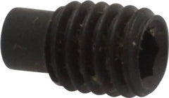 Value Collection - M5x0.80, 8mm OAL, Dog Point Set Screw - Grade 14.9 (45H) Alloy Steel, 2.5mm Key - Benchmark Tooling