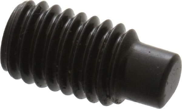 Value Collection - M5x0.80, 10mm OAL, Dog Point Set Screw - Grade 14.9 (45H) Alloy Steel, 2.5mm Key - Benchmark Tooling