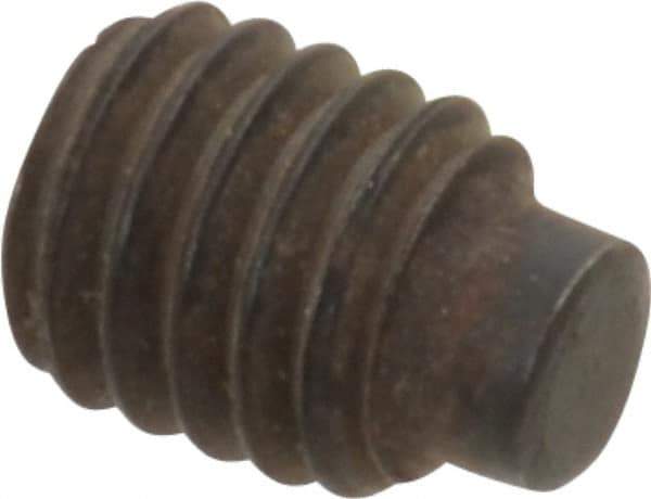 Value Collection - M6x1.00, 8mm OAL, Dog Point Set Screw - Grade 14.9 (45H) Alloy Steel, 3mm Key - Benchmark Tooling