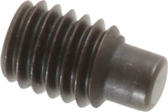 Value Collection - M6x1.00, 10mm OAL, Dog Point Set Screw - Grade 14.9 (45H) Alloy Steel, 3mm Key - Benchmark Tooling