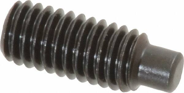 Value Collection - M6x1.00, 16mm OAL, Dog Point Set Screw - Grade 14.9 (45H) Alloy Steel, 3mm Key - Benchmark Tooling