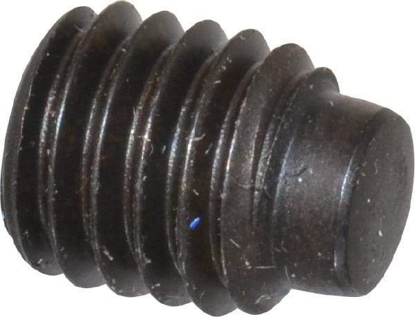 Value Collection - M8x1.25, 10mm OAL, Dog Point Set Screw - Grade 14.9 (45H) Alloy Steel, 4mm Key - Benchmark Tooling