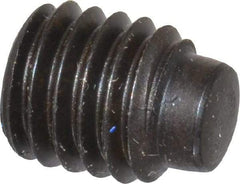 Value Collection - M8x1.25, 10mm OAL, Dog Point Set Screw - Grade 14.9 (45H) Alloy Steel, 4mm Key - Benchmark Tooling