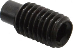 Value Collection - M8x1.25, 16mm OAL, Dog Point Set Screw - Grade 14.9 (45H) Alloy Steel, 4mm Key - Benchmark Tooling