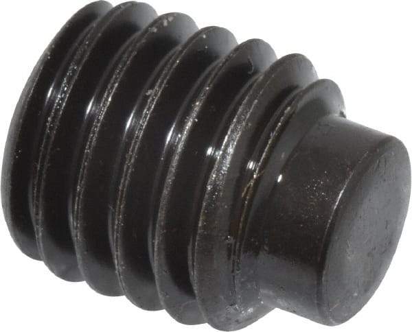 Value Collection - M10x1.50, 12mm OAL, Dog Point Set Screw - Grade 14.9 (45H) Alloy Steel, 5mm Key - Benchmark Tooling