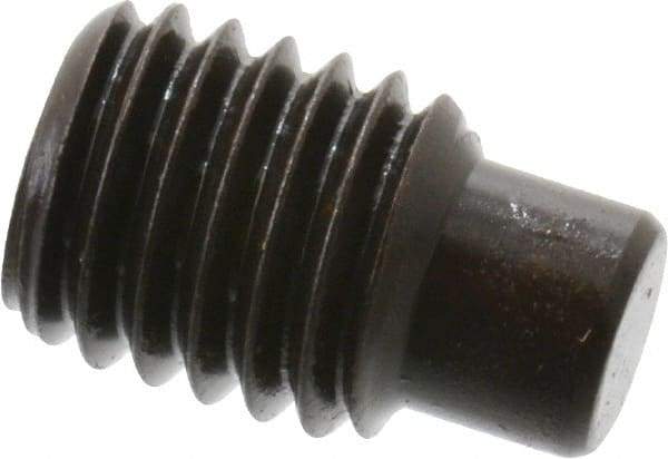 Value Collection - M10x1.50, 16mm OAL, Dog Point Set Screw - Grade 14.9 (45H) Alloy Steel, 5mm Key - Benchmark Tooling