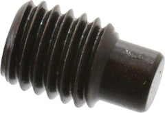 Value Collection - M10x1.50, 16mm OAL, Dog Point Set Screw - Grade 14.9 (45H) Alloy Steel, 5mm Key - Benchmark Tooling