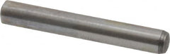 Value Collection - 4mm Diam x 28mm Pin Length Grade 8 Alloy Steel Precision Dowel Pin - Bright Finish, 1 Rounded End - Benchmark Tooling