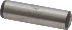 Value Collection - 6mm Diam x 22mm Pin Length Grade 8 Alloy Steel Precision Dowel Pin - Bright Finish, 1 Rounded End - Benchmark Tooling