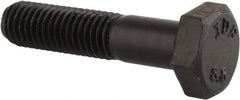 Value Collection - M10x1.50mm Metric Coarse, 45mm Length Under Head Hex Head Cap Screw - Partially Threaded, Grade 8.8 Steel, Uncoated, 17mm Hex - Benchmark Tooling