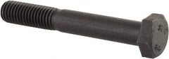 Value Collection - M12x1.75mm Metric Coarse, 80mm Length Under Head Hex Head Cap Screw - Partially Threaded, Grade 8.8 Steel, Uncoated, 19mm Hex - Benchmark Tooling