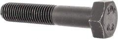 Value Collection - M8x1.00mm Metric Fine, 40mm Length Under Head Hex Head Cap Screw - Partially Threaded, Grade 8.8 Steel, Uncoated, 13mm Hex - Benchmark Tooling