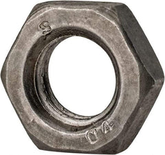 Value Collection - M12x1.75 Steel Right Hand Hex Jam Nut - 19mm Across Flats, 6mm High, Uncoated - Benchmark Tooling