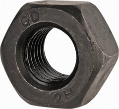 Value Collection - M20x2.50 Steel Right Hand Heavy Hex Nut - 37.29mm Across Flats, 20mm High, Uncoated - Benchmark Tooling