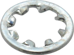 Value Collection - M6 Screw, 6.4mm ID, Spring Steel Internal Tooth Lock Washer - 11mm OD, Zinc-Plated, Grade 2 - Benchmark Tooling