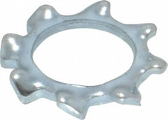 Value Collection - M6 Screw, 6.4mm ID, Spring Steel External Tooth Lock Washer - 11mm OD, Zinc-Plated, Grade 2 - Benchmark Tooling