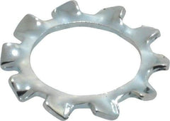 Value Collection - M12 Screw, 13mm ID, Spring Steel External Tooth Lock Washer - 20.5mm OD, Zinc-Plated, Grade 2 - Benchmark Tooling