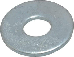 Value Collection - M5 Screw, Steel Fender Flat Washer - 5.3mm ID x 15mm OD, 1.2mm Thick, Zinc-Plated Finish - Benchmark Tooling