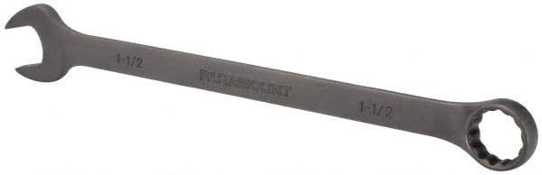 Paramount - 1-1/2" 12 Point Combination Wrench - 20-1/2" OAL, Chrome Vanadium Steel, Black Finish - Benchmark Tooling